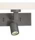 Modena Wall Light Brushed Bronze With Shade LED-3