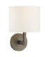 Ferrara Wall Light Brushed Bronze With Shade-1