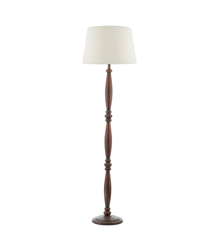 Hayward Floor Lamp Wood Effect With Shade-1