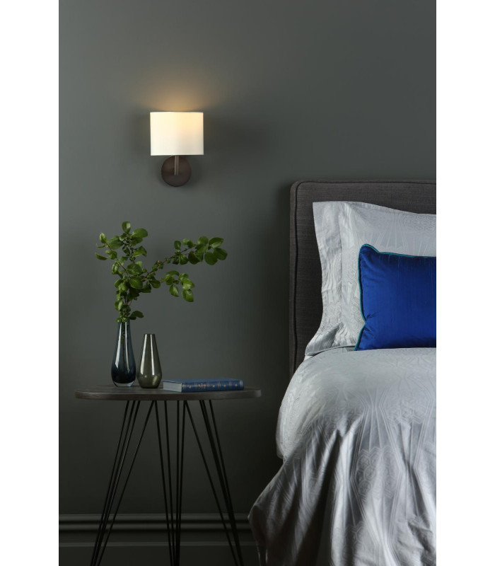 Ferrara Wall Light Brushed Bronze With Shade-2