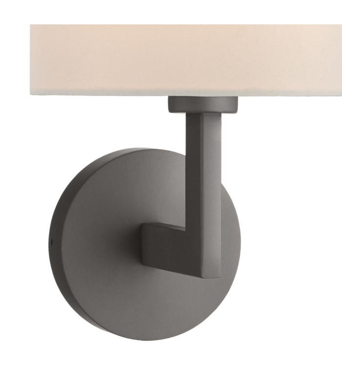 Ferrara Wall Light Brushed Bronze With Shade-3