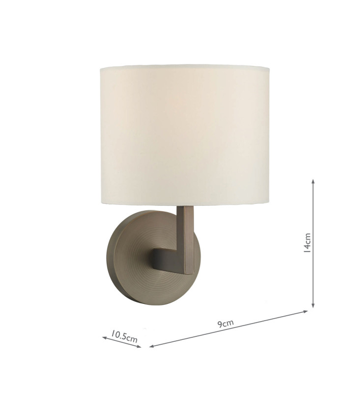 Ferrara Wall Light Bronze Bracket Only-3