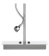 Amalfi Table Lamp Polished Chrome With Shade LED-3