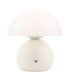 Caesar Rechargeable Table Lamp White and Opal Glass LED-1