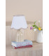 Aimee Twin Pack Table Lamp Taupe Ceramic With Shade-3