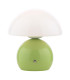Caesar Rechargeable Table Lamp Green and Opal Glass LED-1