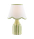 Aimee Twin Pack Table Lamp Green Ceramic With Shade-8