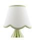 Aimee Twin Pack Table Lamp Green Ceramic With Shade-9