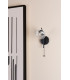 Ede Wall Light Matt Black and Glass-3