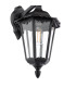 Eddard Outdoor Wall Light Matt Black and Glass IP44-7