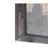 Mazin Outdoor Wall Light Matt Black and Glass IP44-7