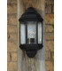 Nelson Outdoor Wall Light Matt Black and Glass IP44-5