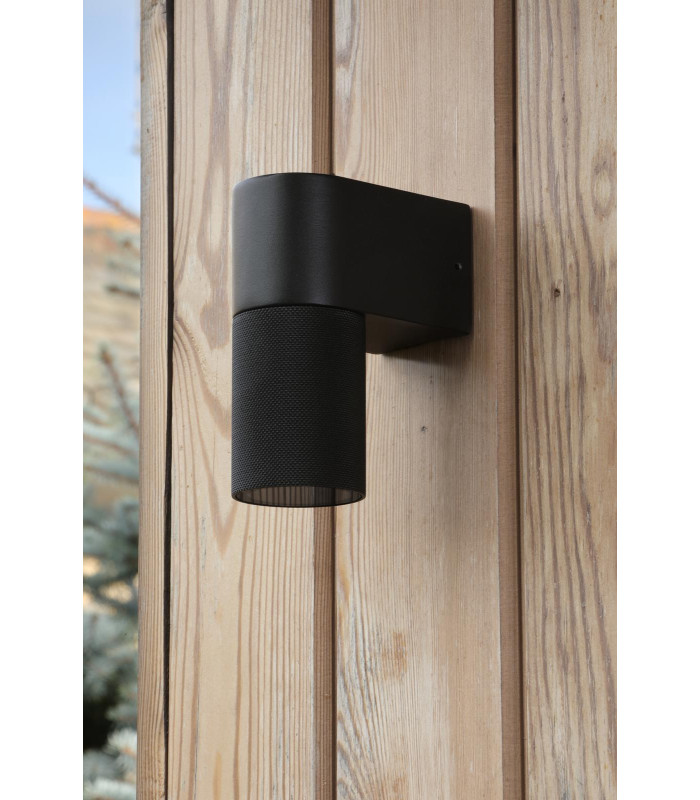 Obi Outdoor Wall Light Matt Black IP54-3