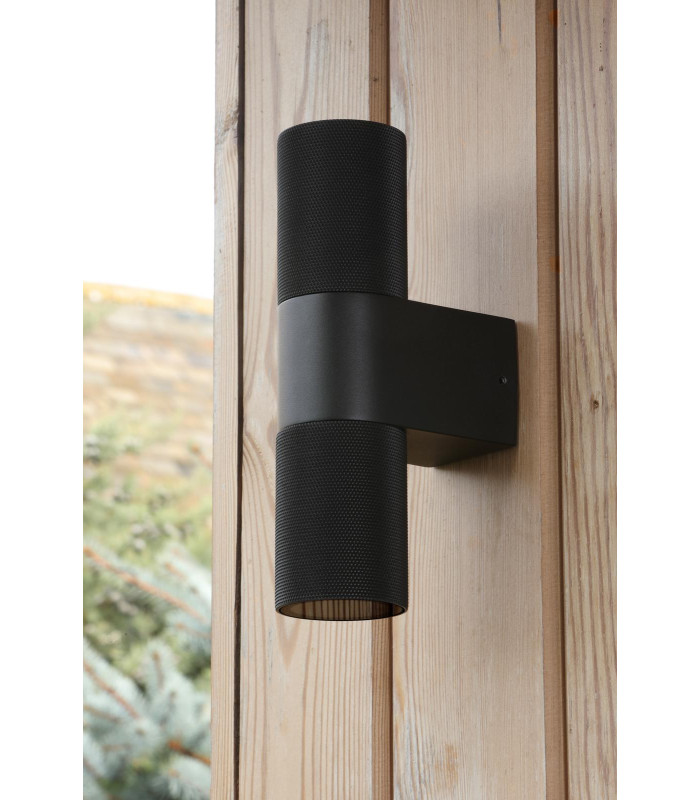 Obi Outdoor Wall Light Matt Black IP54-3