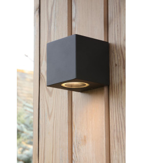 Tiva Outdoor Wall Light Matt Black IP54-2