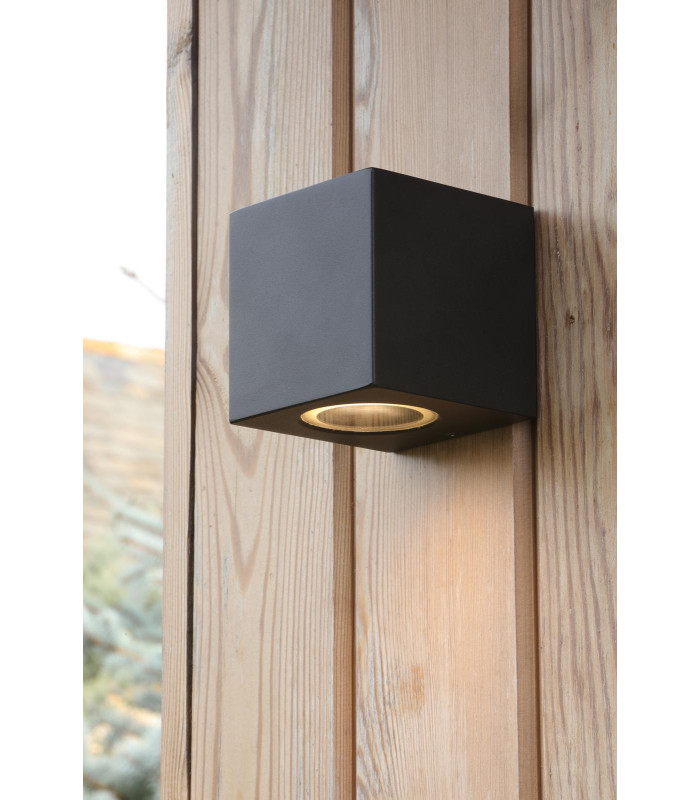 Tiva Outdoor Wall Light Matt Black IP54-2