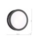 Ratana Outdoor Wall Light Matt Black and Opal IP44-2