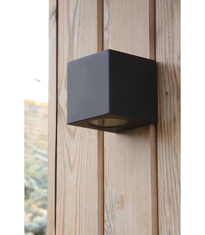 Tiva Outdoor Wall Light Matt Black IP54-3