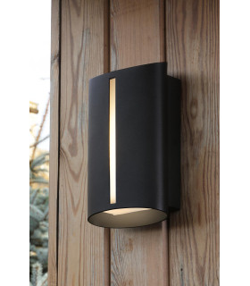 Zuzana Outdoor Wall Light Matt Black IP54-2