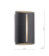Zuzana Outdoor Wall Light Matt Black IP54-4
