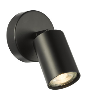 Cawley Single Spotlight Matt Black-1