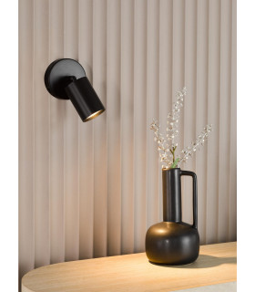 Cawley Single Spotlight Matt Black-2