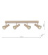 Arnel 4 Light Bar Spotlight Satin Taupe-6