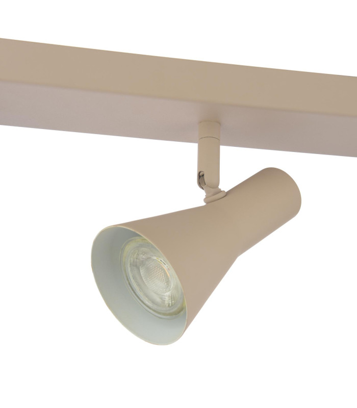 Arnel 4 Light Bar Spotlight Satin Taupe-8