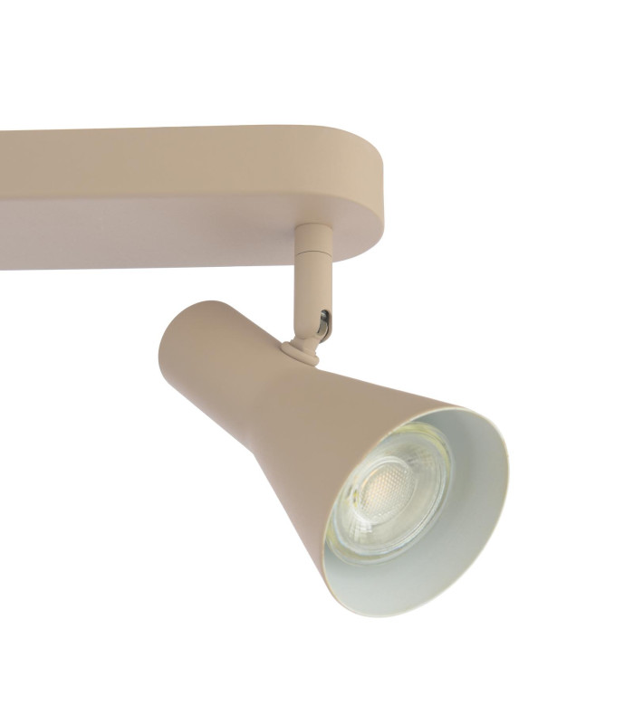 Arnel 4 Light Bar Spotlight Satin Taupe-9