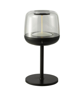 Ezera Rechargeable Outdoor Table Lamp Black LED IP44-1