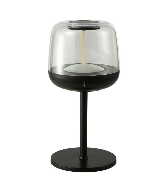 Ezera Rechargeable Outdoor Table Lamp Black LED IP44-3