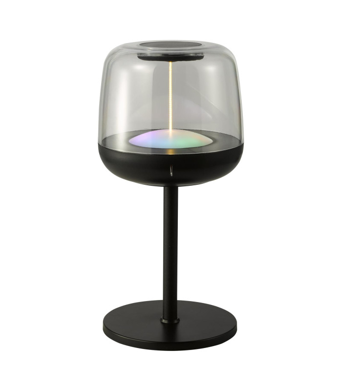 Ezera Rechargeable Outdoor Table Lamp Black LED IP44-5