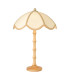 Giuliana Table Lamp Wood with Rattan Shade-1