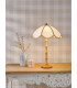 Giuliana Table Lamp Wood with Rattan Shade-2