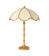 Giuliana Table Lamp Wood with Rattan Shade-7