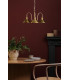 Hadano 3 Light Ceiling Pendant Natural Brass and Aged Brass-3