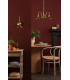 Hadano 3 Light Ceiling Pendant Natural Brass and Aged Brass-5