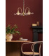 Hadano 3 Light Ceiling Pendant Natural Brass and Glass-2