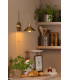 Hadano Wall Light Natural Brass and Aged Brass-2