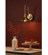 Hadano Wall Light Natural Brass and Aged Brass-4