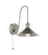 Hadano Wall Light Antique Chrome and Antique Pewter-1