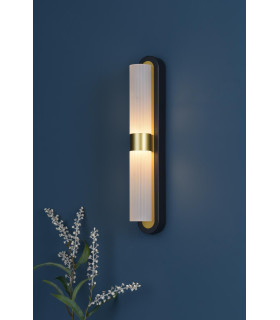 Hessel Wall Light Matt Black LED-2