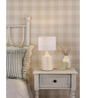 Inci Twin Pack Table Lamp Cream With Shade-2