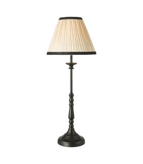 Judy Table Lamp Satin Black With Shade-1