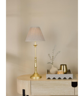 Judy Table Lamp Satin Gold With Shade-2