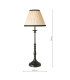 Judy Table Lamp Satin Black With Shade-4
