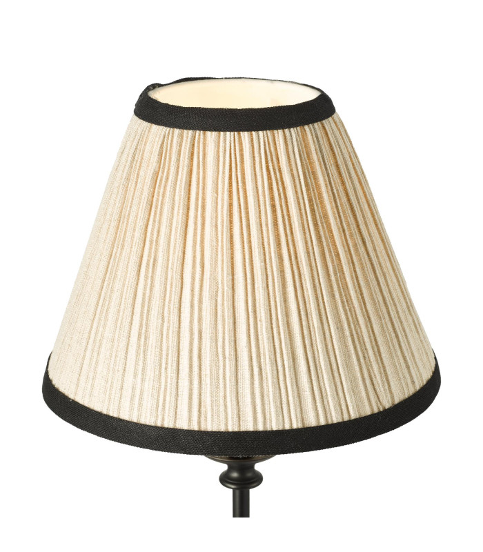Judy Table Lamp Satin Black With Shade-6