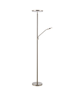 Kamika Mother & Child Floor Lamp Satin Chrome LED-1