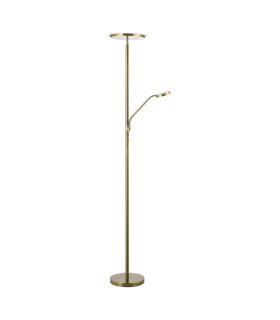 Kamika Mother & Child Floor Lamp Antique Brass LED-1