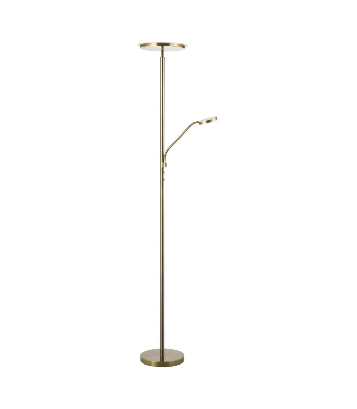 Kamika Mother & Child Floor Lamp Antique Brass LED-1